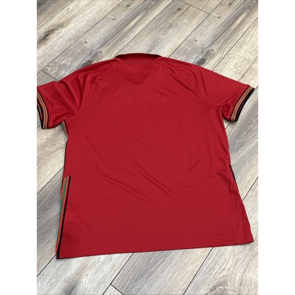 Portugal Nike 20/21 Home Soccer Red Men's Jersey Size XL - Picture 8 of 8